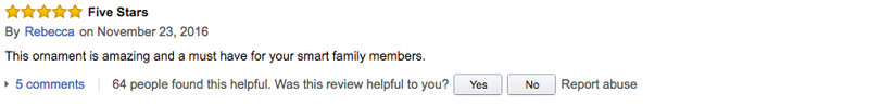 Illustration for article titled Amazon users emit primal howl of protest against Trump Christmas ornament